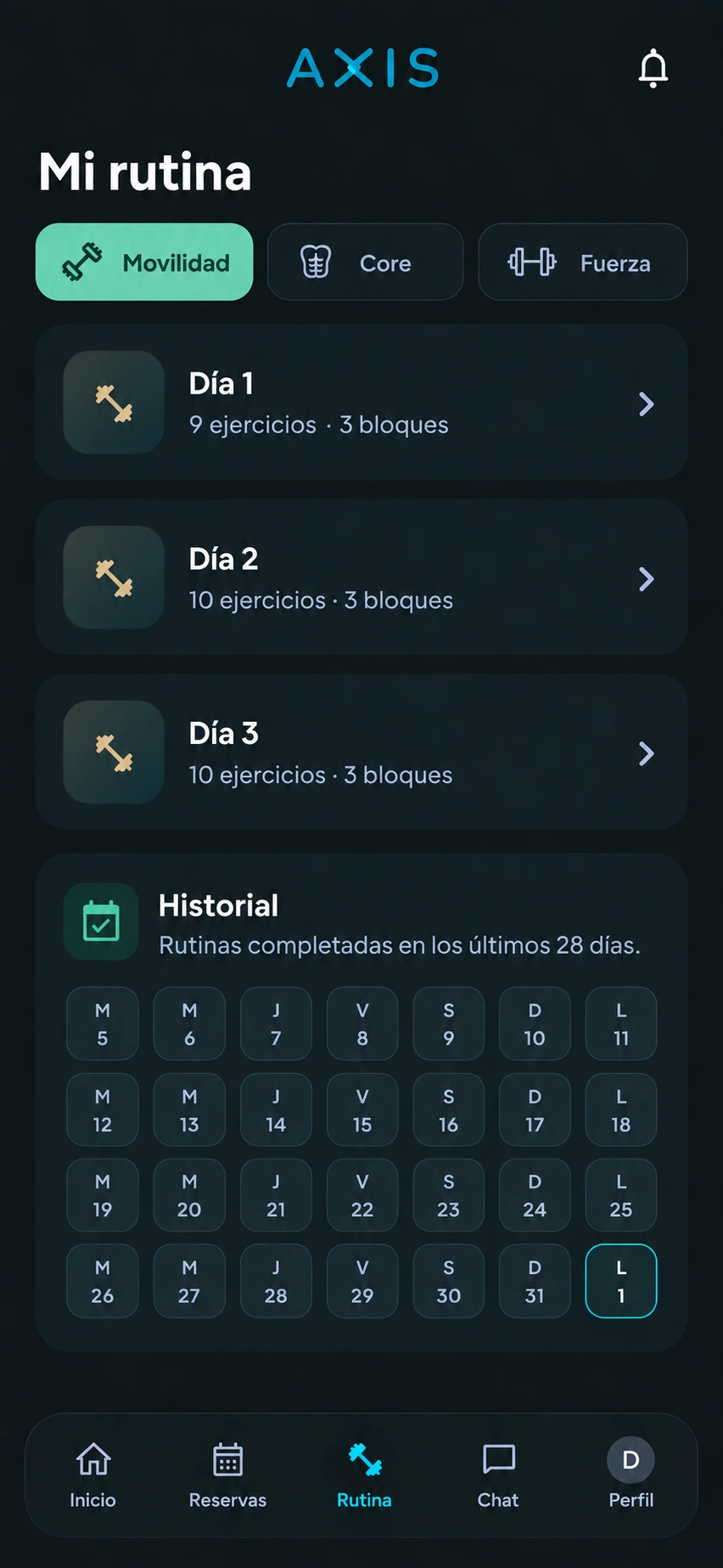 App AXIS